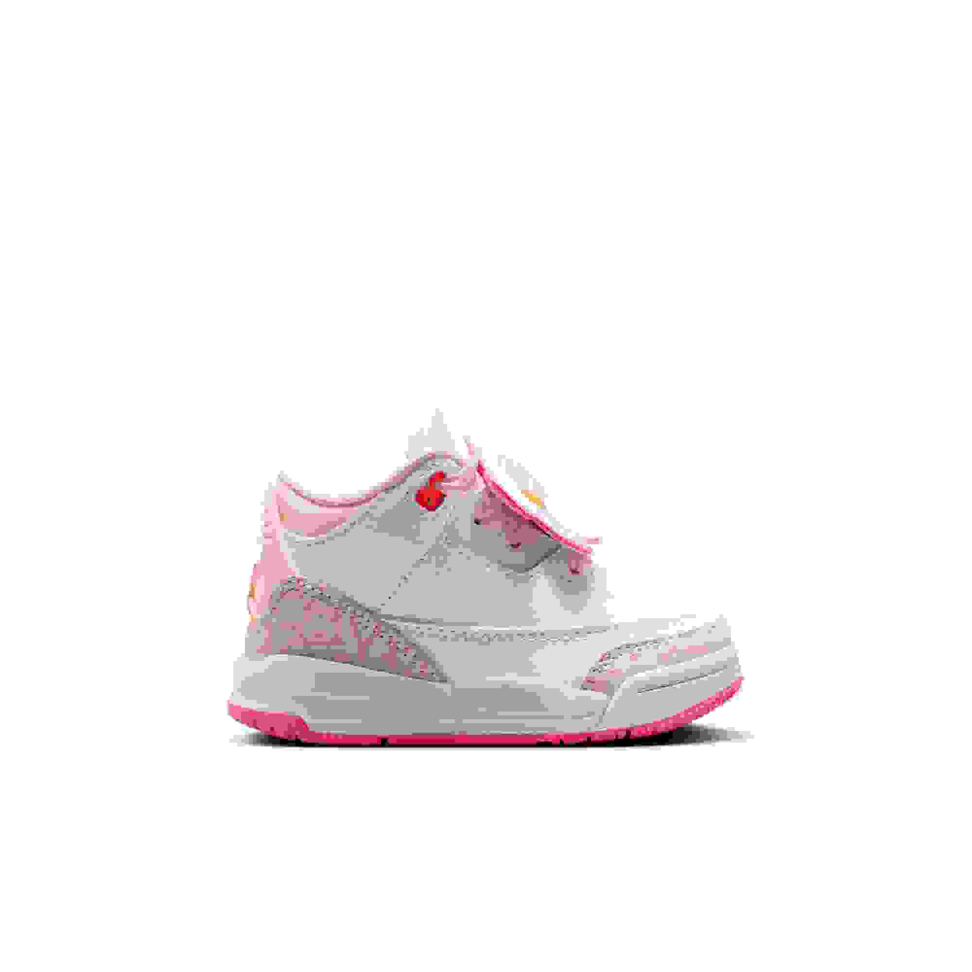 Jordan 3 Retro Toddler Girls' “Secret Garden” Shoe